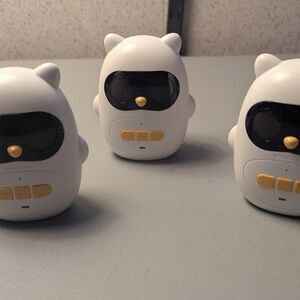 Hosmart HY820 Audio Baby Monitor 1000ft Range Rechargeable 3 Pack Baby Monitor